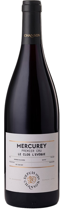 chanson mercurey 1er cru clos leveque rouge