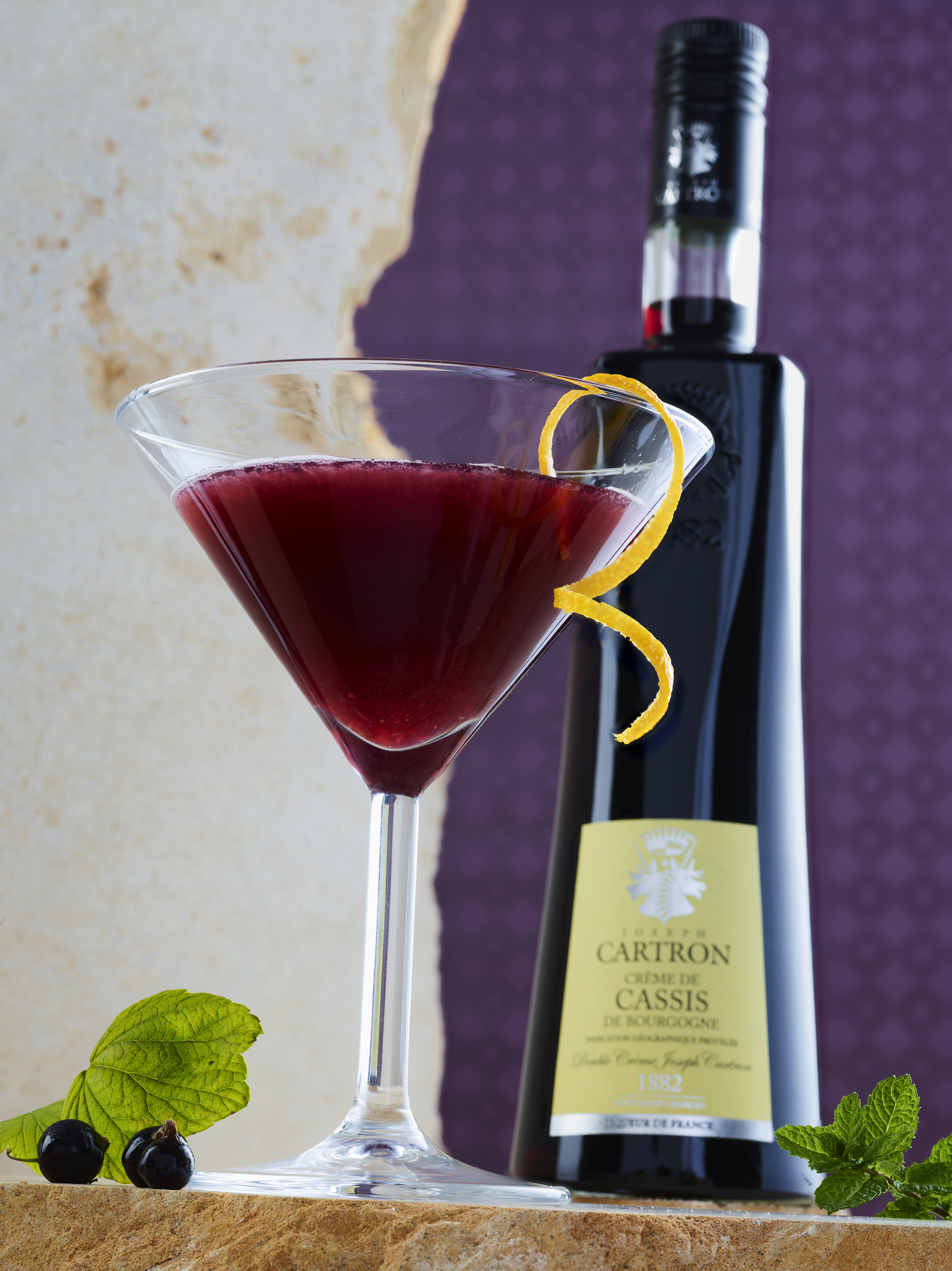 Blackcurrant Martini