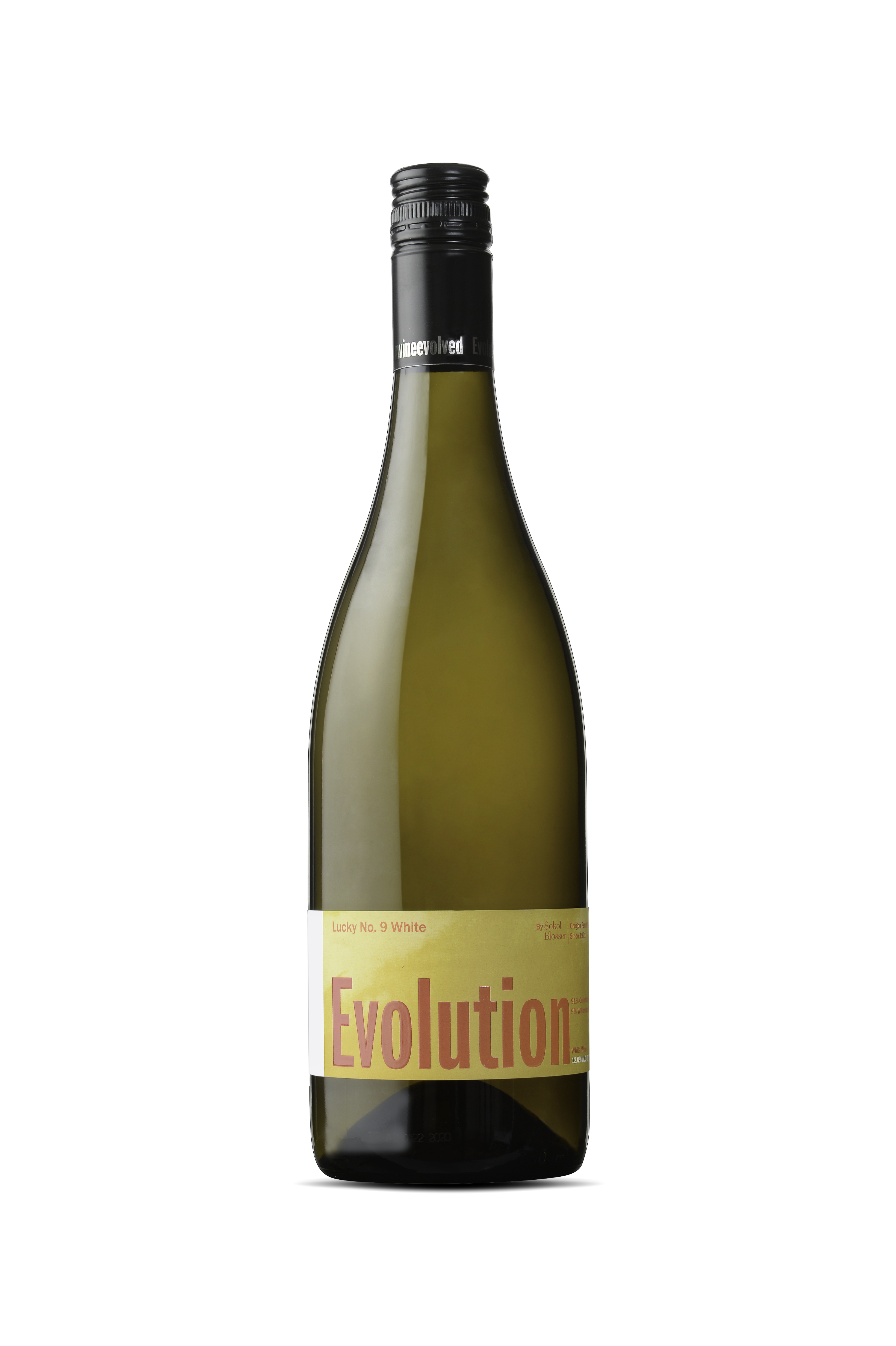 Evolution Lucky No. 9 White Bottle Shot
