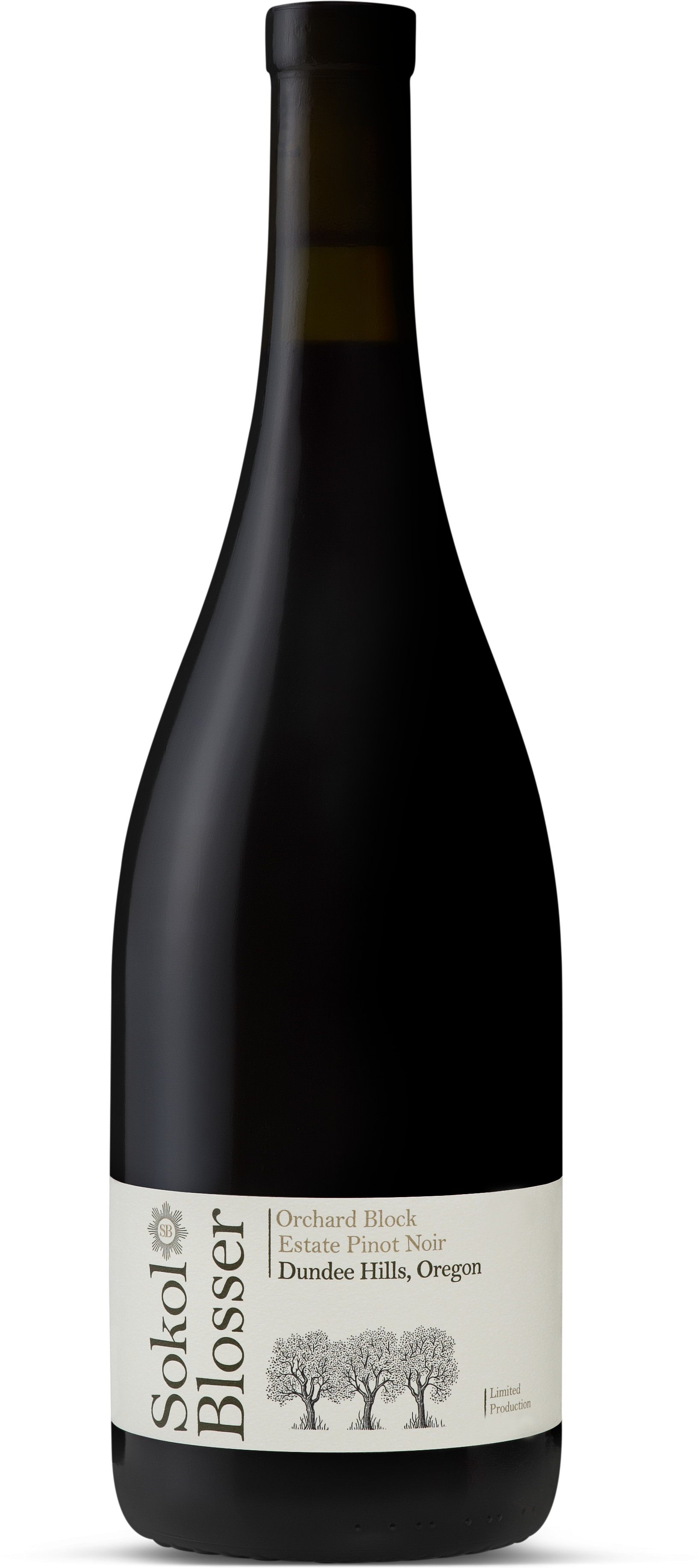Sokol Blosser Orchard Block Dundee Hills Estate Pinot Noir Bottle Shot