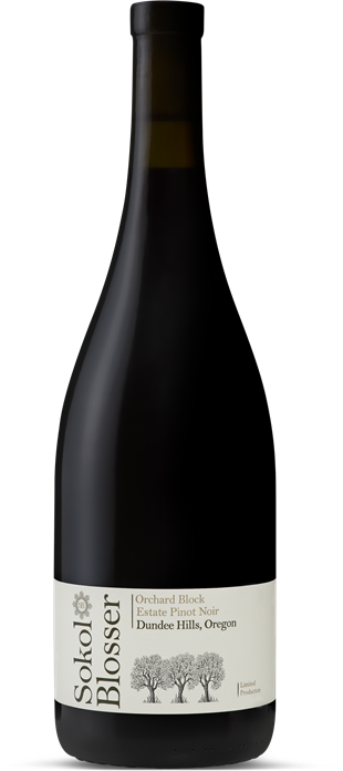 Sokol Blosser Orchard Block Dundee Hills Estate Pinot Noir Bottle Shot