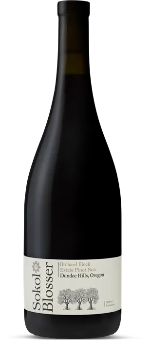 Sokol Blosser Orchard Block Dundee Hills Estate Pinot Noir Bottle Shot