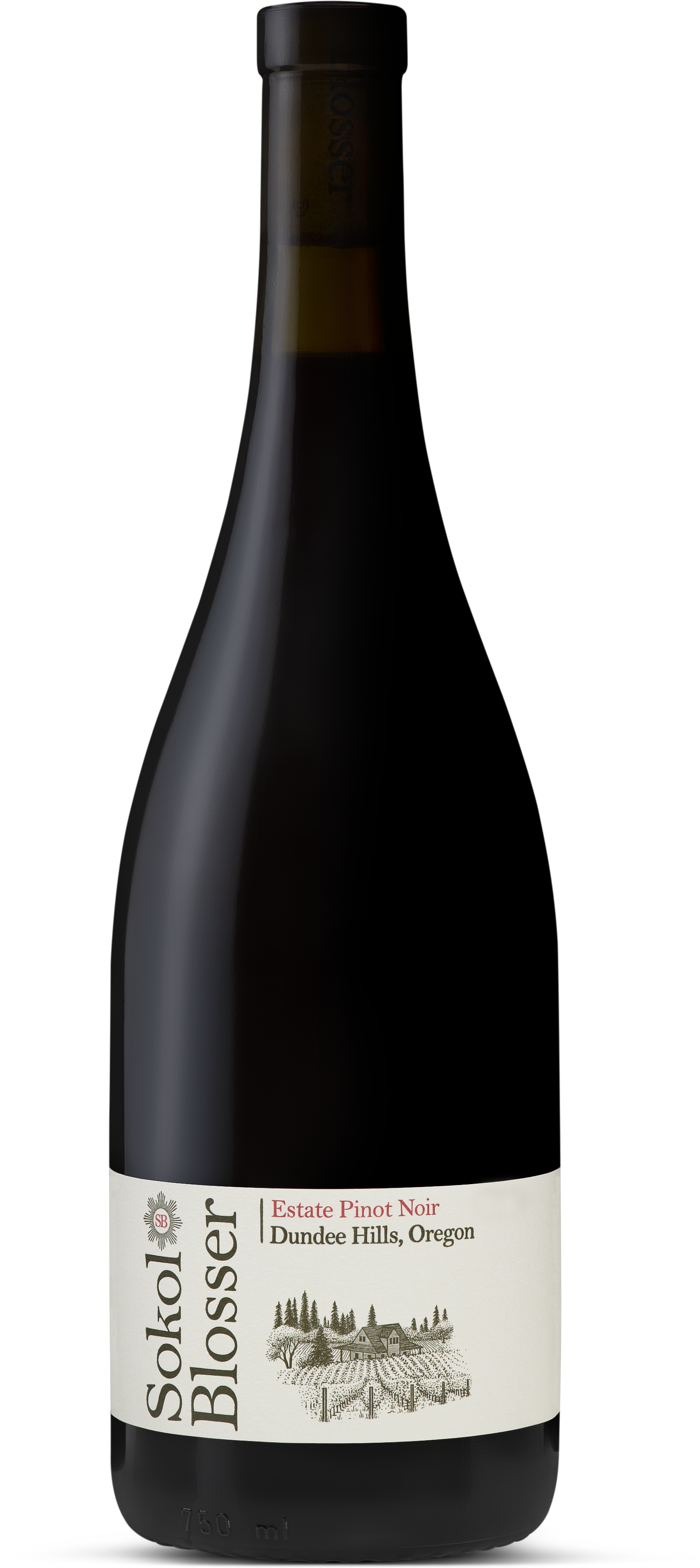 Sokol Blosser Dundee Hills Estate Pinot Noir Bottle Shot