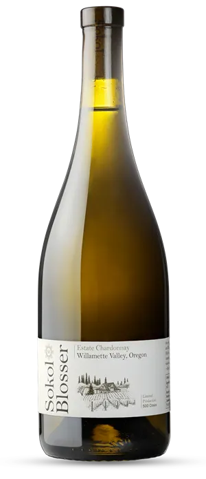 Sokol Blosser Willamette Valley Estate Chardonnay Bottle Shot