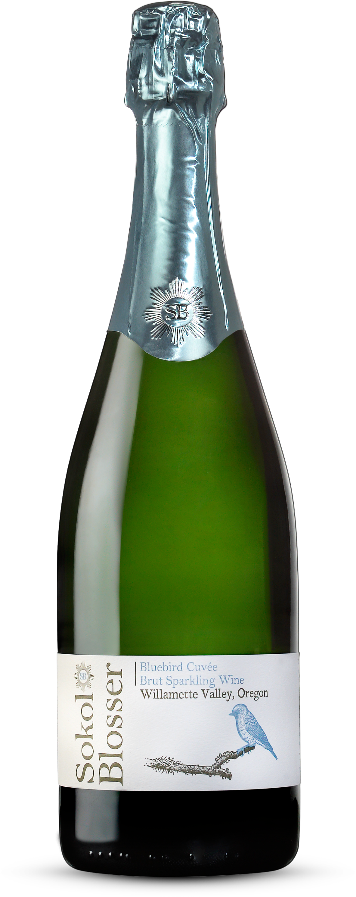 Bluebird Cuvée Brut Sparkling Bottle Shot