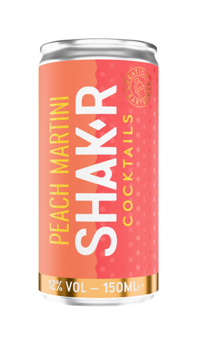 SHAK-R Peach Martini