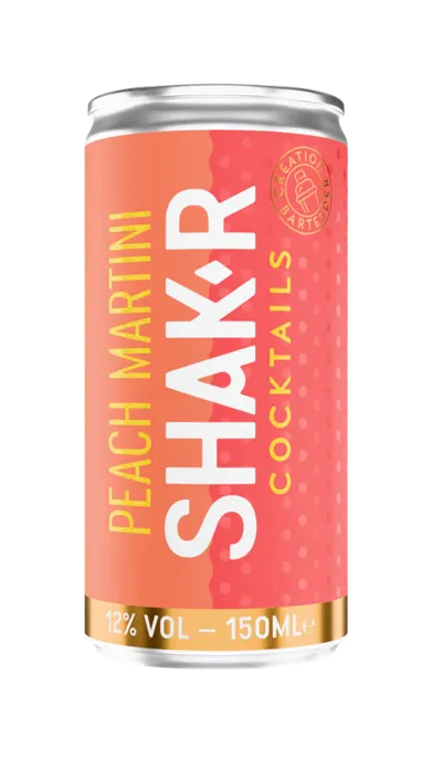 SHAK-R Peach Martini